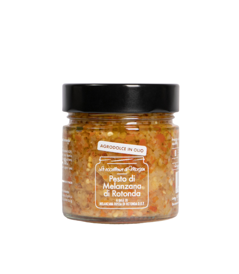 Pesto de berenjena roja de Rotonda