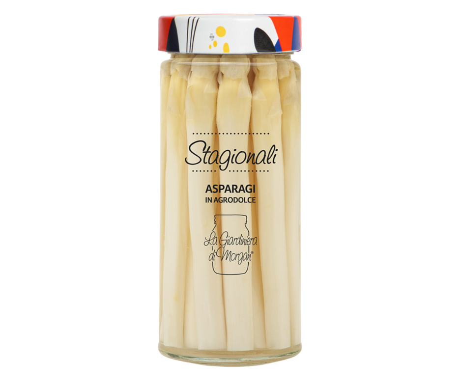 Espárragos blancos de Morgan agridulces